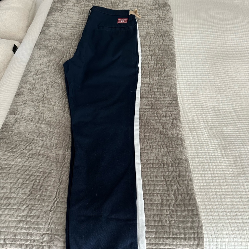 Rustic Dime chino pants navy/white